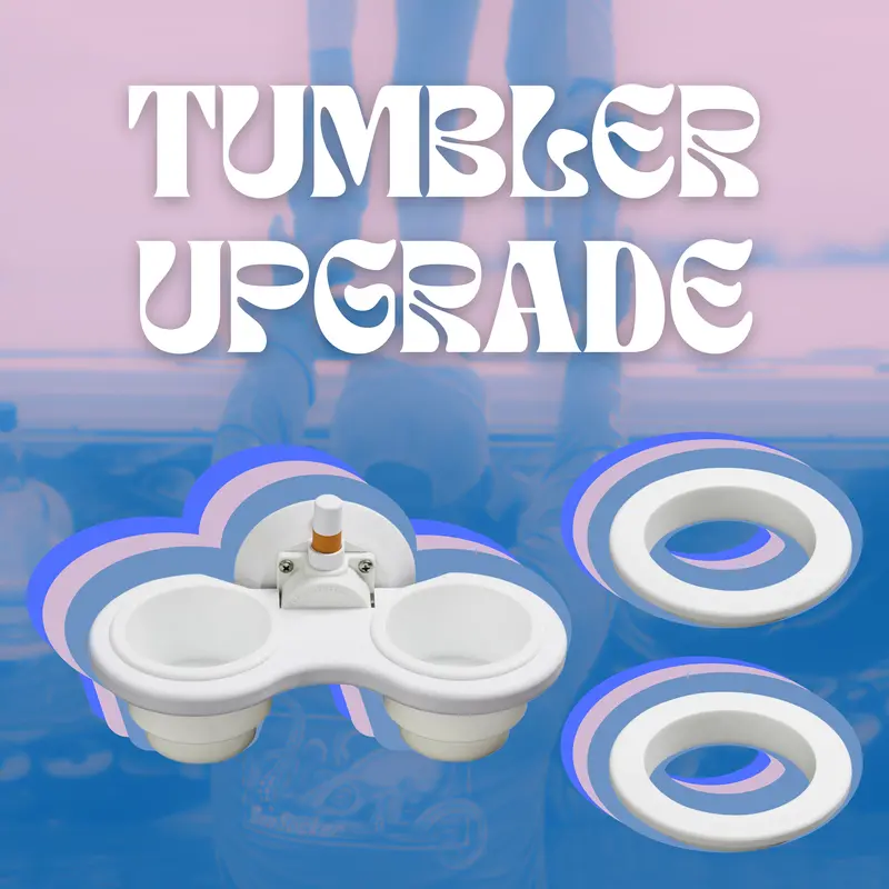 Cup Holder + Tumbler Upgrade Kit 1