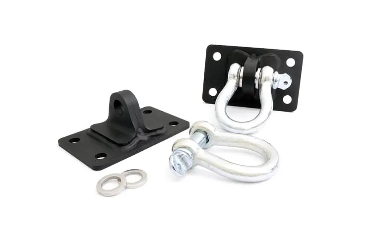 D Ring Shackles And Mounts | Stubby Winch Bumpers | Jeep Wrangler Jk/Wrangler Unlimited (07-18) 1