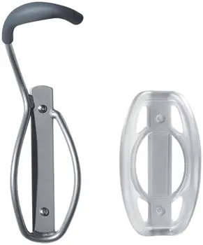 Delta Leonardo Davinci Bike Rack With Tire Tray - Silver/Red/Clear 1