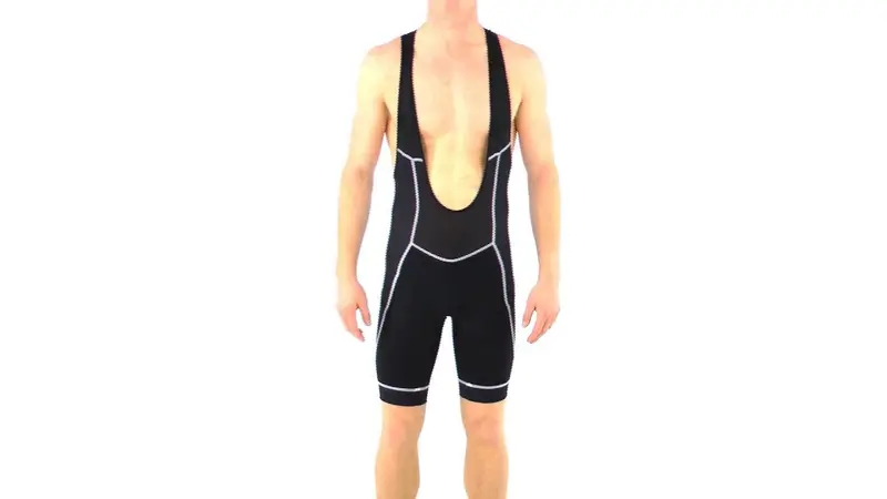Desoto Forza Bib Trishort-Black 1