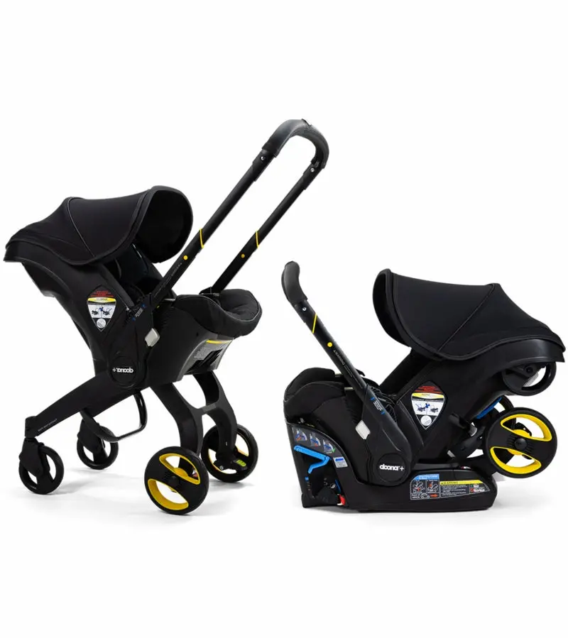 Doona+ Infant Car Seat & Stroller - Midnight 1