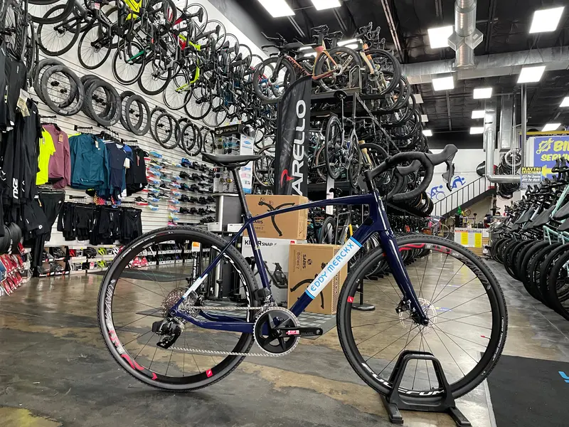 Eddy Merckx Wallers73  Disc Sram Rival Axs - Blue 1