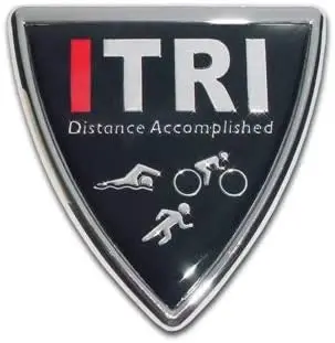 Elecktroplate Itri Shield Chrome Auto Emblem 1