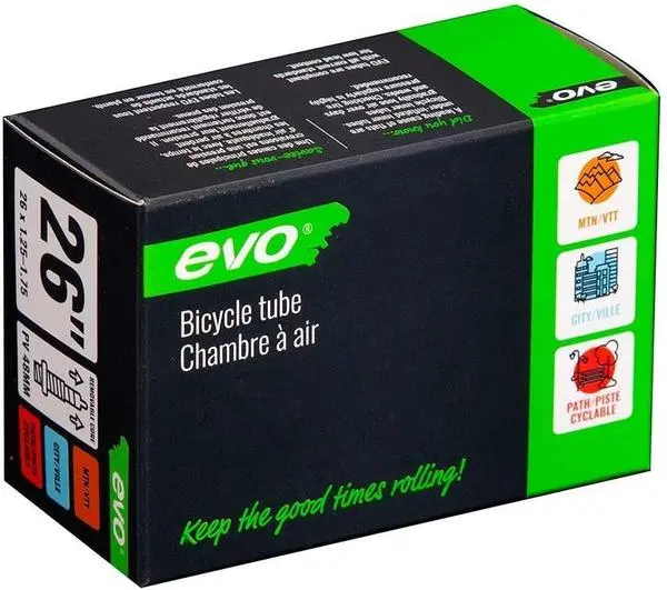 Evo Presta Valve Inner Tube 26X1.25-1.75 48Mm 1