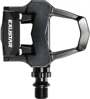 Exustar Pr15 Pedals - Single Sided Clipless, Aluminum, 9/16", Black 1
