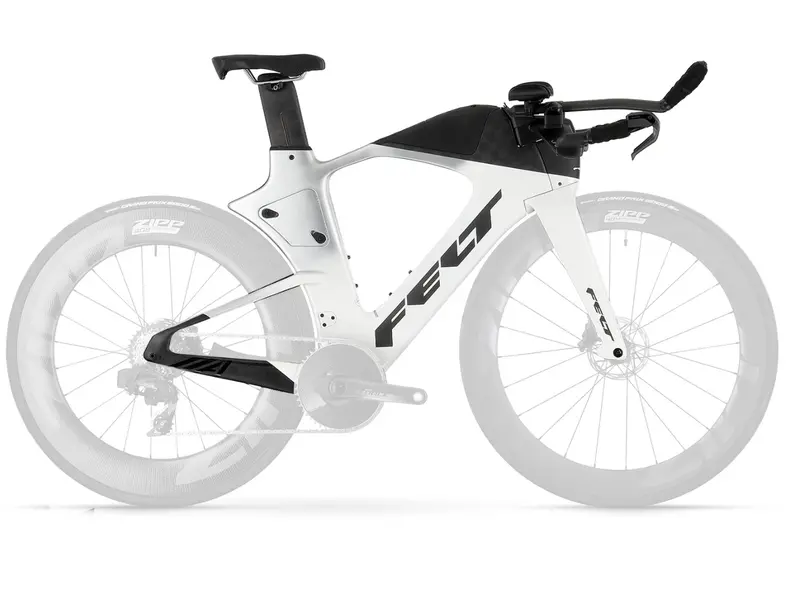 Felt Ia Frd 2.0 Frameset Silver Glitter/White Fade 1