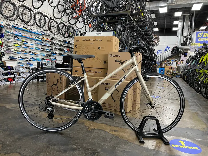 Felt Verza Speed 50 Mid-Step Shimano - Champagne Pearl 1