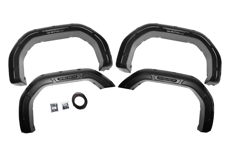 Fender Flares | Defender | Gba Black | Gmc Sierra 2500 Hd/Sierra 3500 Hd (20-26) 1