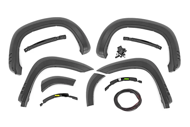 Fender Flares | Sf1 | G7j Rainforest Green | Chevy Silverado 1500 2Wd/4Wd (2019-2026 & Refresh) 1