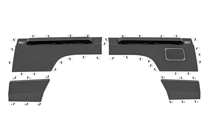 Fender & Quarter Panel Armor | Rear | Combo | Jeep Cherokee Xj 2Wd/4Wd (84-96) 1
