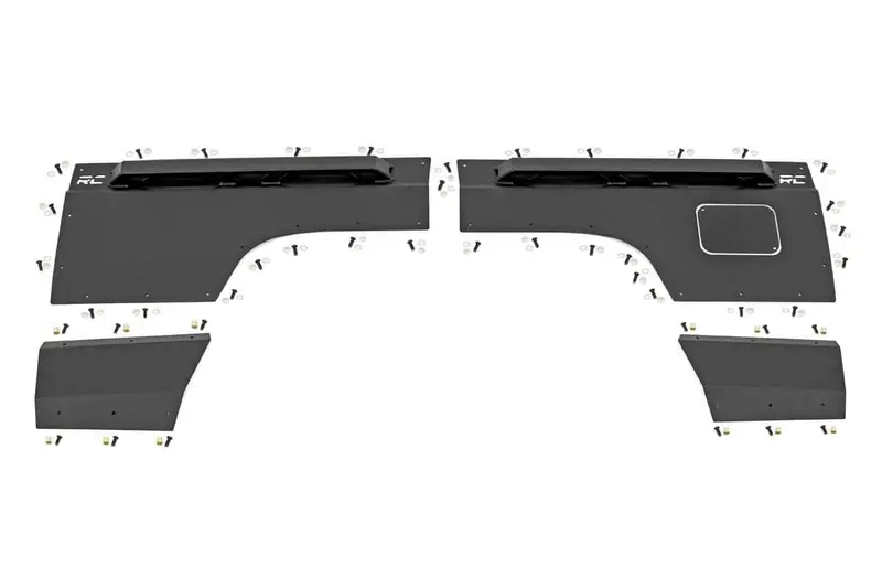 Fender & Quarter Panel Armor | Rear | Combo | Jeep Cherokee Xj 2Wd/4Wd (97-01) 1