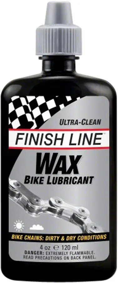 Finish Line Wax Bike Chain Lube - 4 Fl Oz, Drip 1