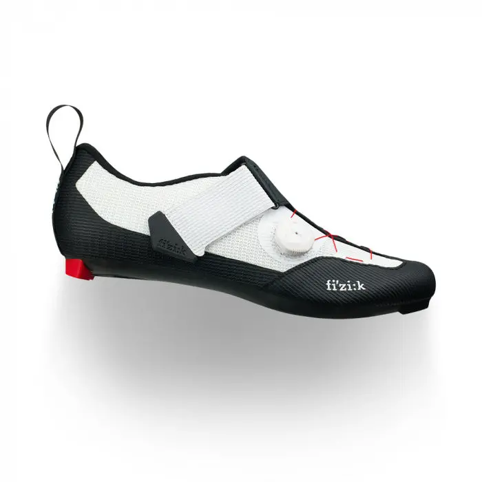 Fizik Men's Transiro Infinito R3 Triathlon Shoes - Black/White 1