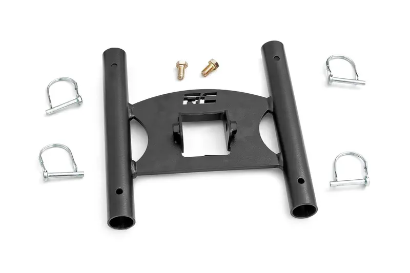Flag Pole Holder | Dual | 2 Inch Hitch 1
