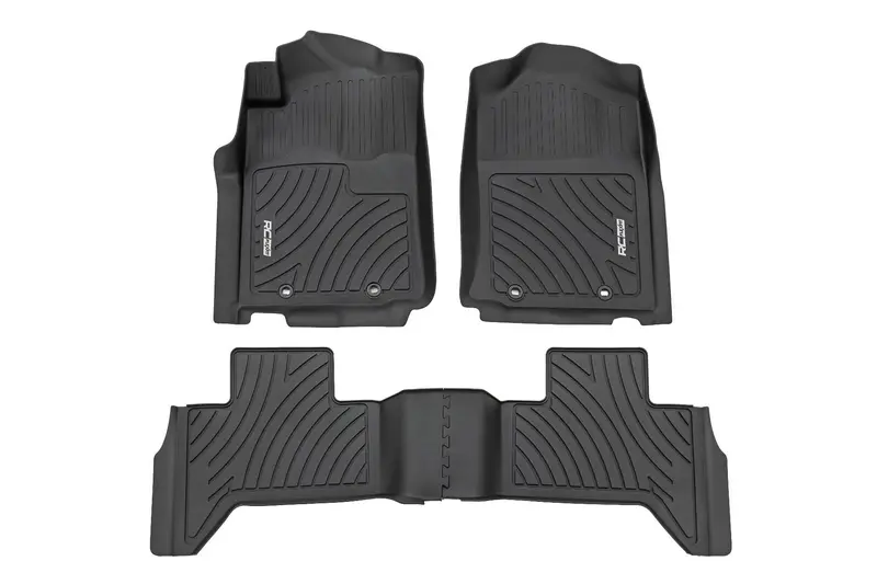 Flex-Fit Floor Mats | Front And Rear | Toyota Tacoma 2Wd/4Wd (2012-2015) 1