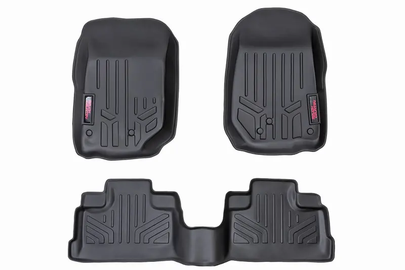 Floor Mats | Fr & Rr | 4 Door | Jeep Wrangler Unlimited 2Wd/4Wd (2007-2013) 1