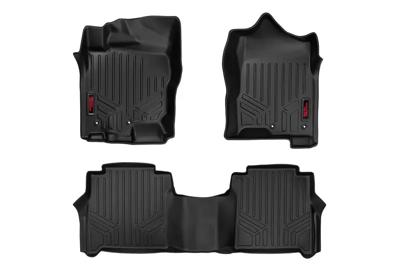 Floor Mats | Fr & Rr | Crew Cab | Nissan Titan (17-24)/Titan Xd (16-24) 1