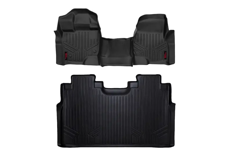 Floor Mats | Fr & Rr | Over Hump | Ford F-150 (15-25)/F-150 Lightning (22-25)/Raptor (17-25) 1