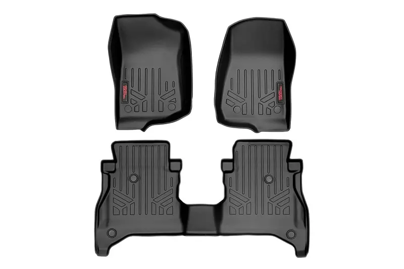 Floor Mats | Fr & Rr | Rr Non-Lock | Jeep Gladiator Jt 4Wd (2020-2025) 1