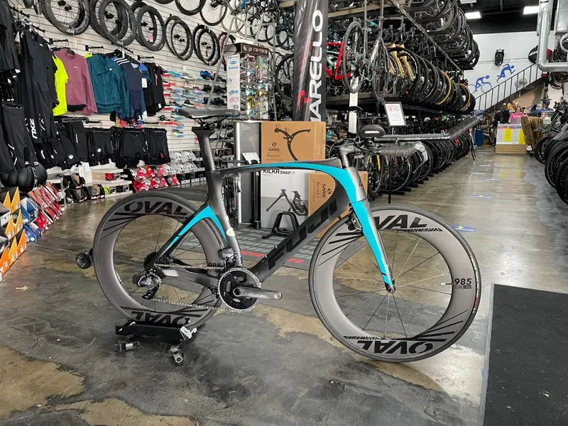 Fuji Norcom Straight 1.3 Sram Force Etap Axs - Carbon Teal 1