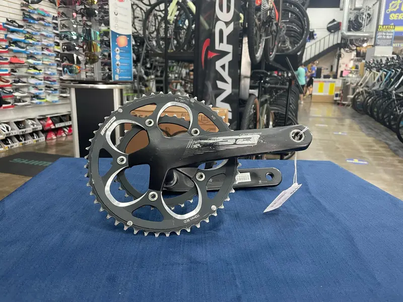 Full Speed Ahead Omega Compact Crankset 50/34T 170Mm 19Mm Spindle Used 1