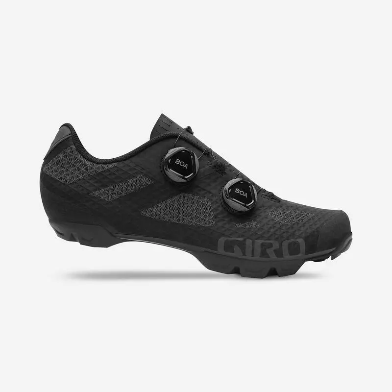 Giro Sector Women's Off-Road Shoe - Black/Dark Shadow 1