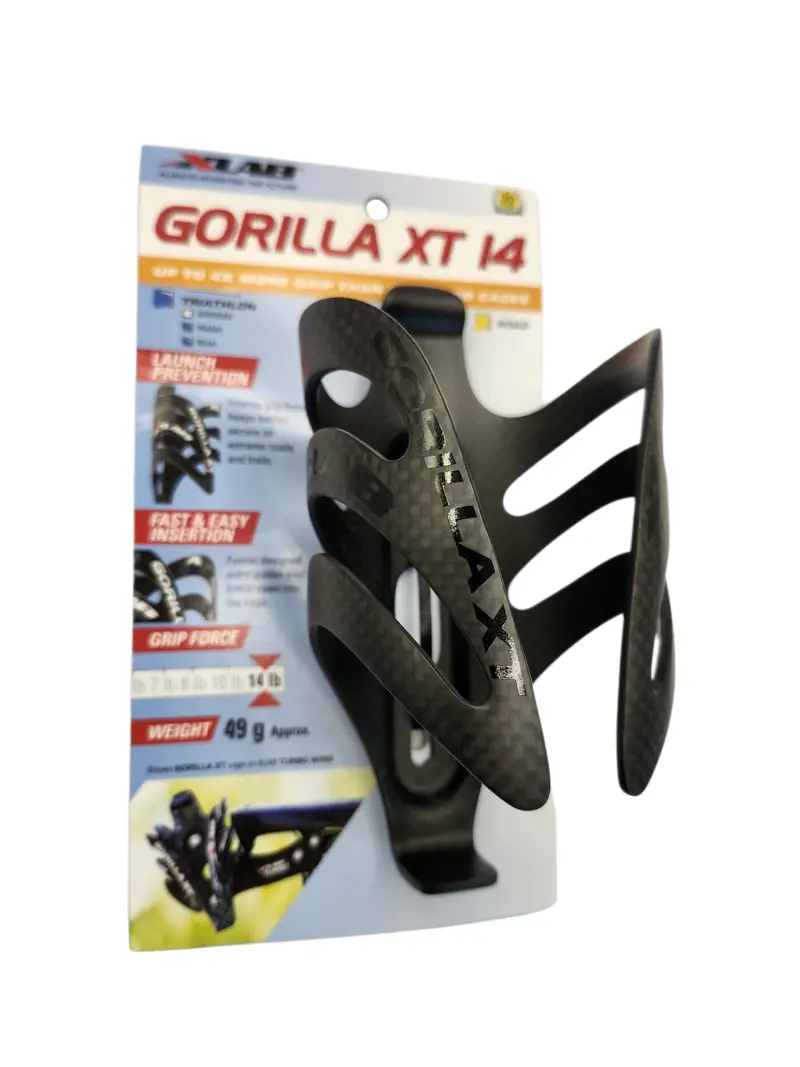 Gorilla Xt Bottle Cage Matt Black 1
