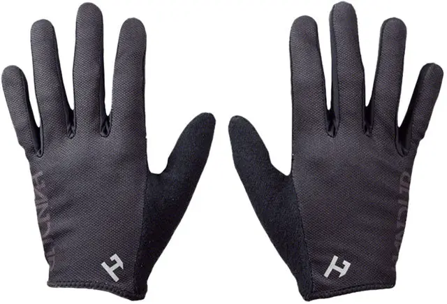 Handup Most Days Gloves - Pure Black, Full Finger 1