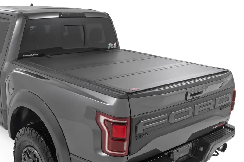 Hard Tri-Fold Flip Up Bed Cover | 6'7" Bed | Ford F-150 2Wd/4Wd (2015-2025) 1