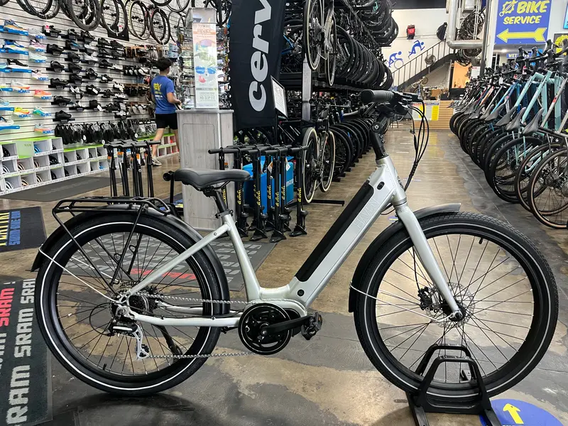 Haven Power Flow 27.5 E-Bike - Silver 1