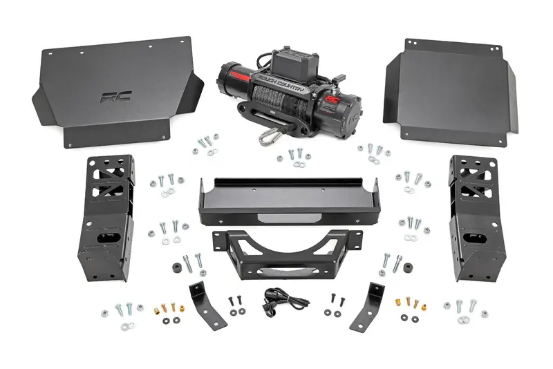 Hidden Winch Mount | 12000S | Toyota Tacoma 2Wd/4Wd (2024-2025) 1