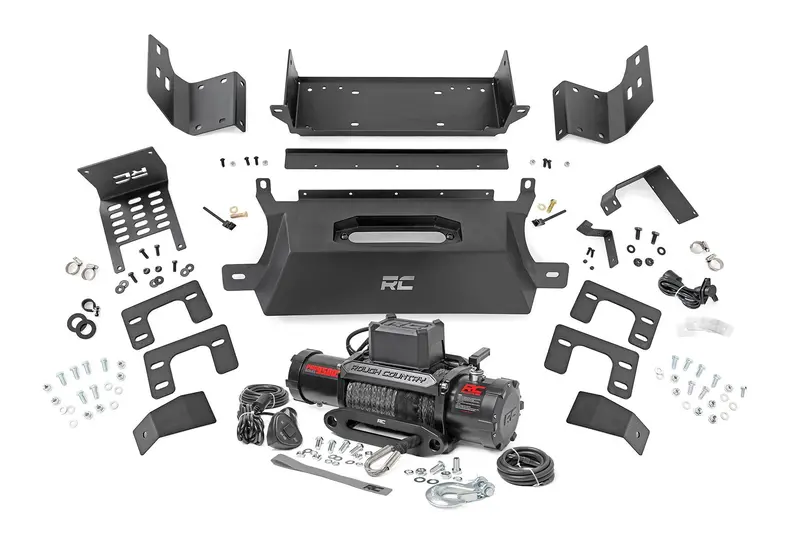 Hidden Winch Mount | 9500S | Ford Bronco 4Wd (2021-2025) 1