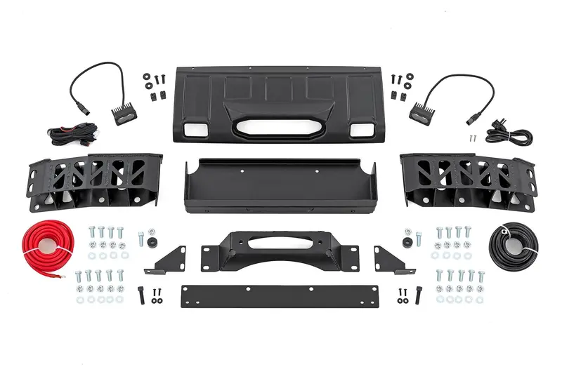 Hidden Winch Mount | White Sae | Fog | Toyota Land Cruiser 4Wd (2024-2025) 1