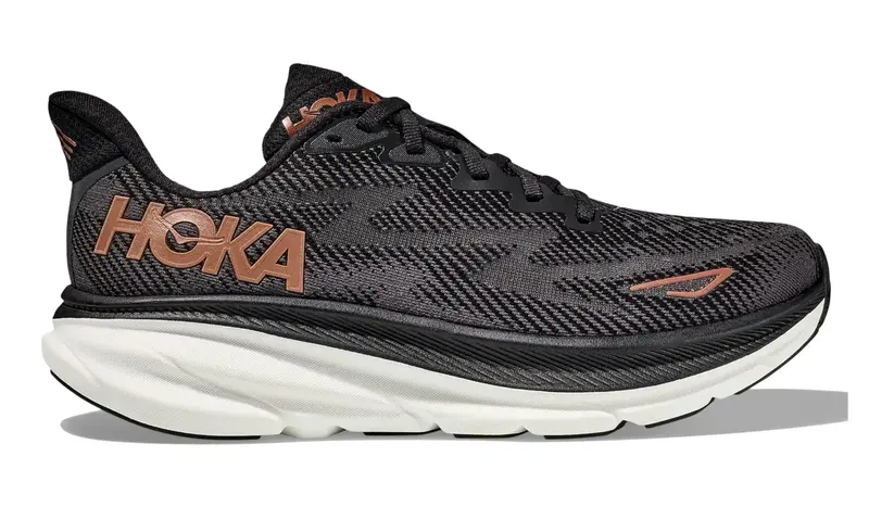 Hoka Women's Clifton 9 Black/Copper 1