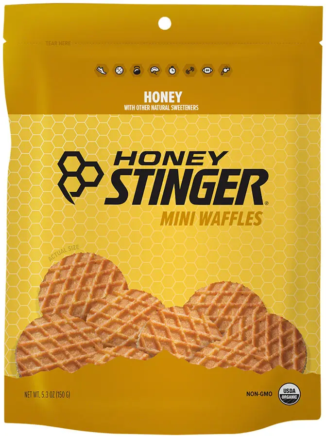 Honey Stinger Mini Waffles - Honey 1
