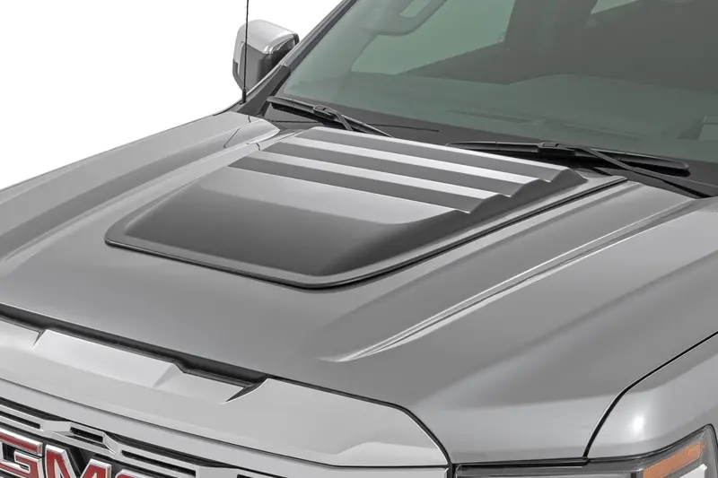 Hood Scoop | G1c Light Steel Gray | Gmc Sierra 1500 2Wd/4Wd (2019-2026) 1