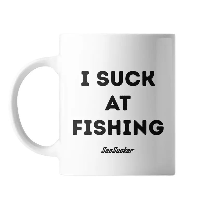 "I Suck At Fishing" Mug 1
