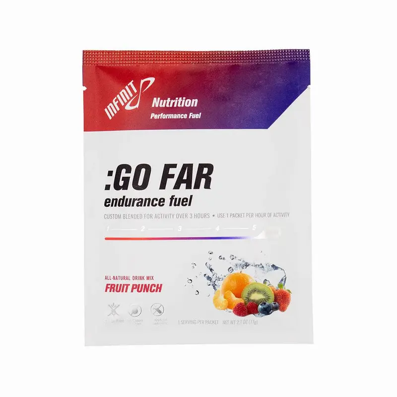 Infinit Nutrition Go Far Energy Drink Mix - Fruit Punch, 1 Serving 1