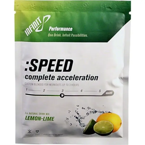 Infinit Nutrition Speed Energy Drink Mix: Lemon-Lime, Single Serving 1
