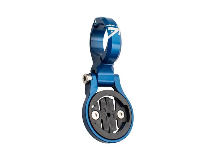 K-Edge Garmin Sport Tt/Aero Handlebar Mount: 22.2Mm Blue 1
