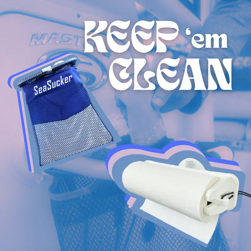 Keep 'Em Clean : Trash + Paper Towel Holder Kit 1