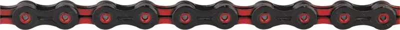 Kmc Dlc11 118 Links, Black/Red 11-Speed Chain 1