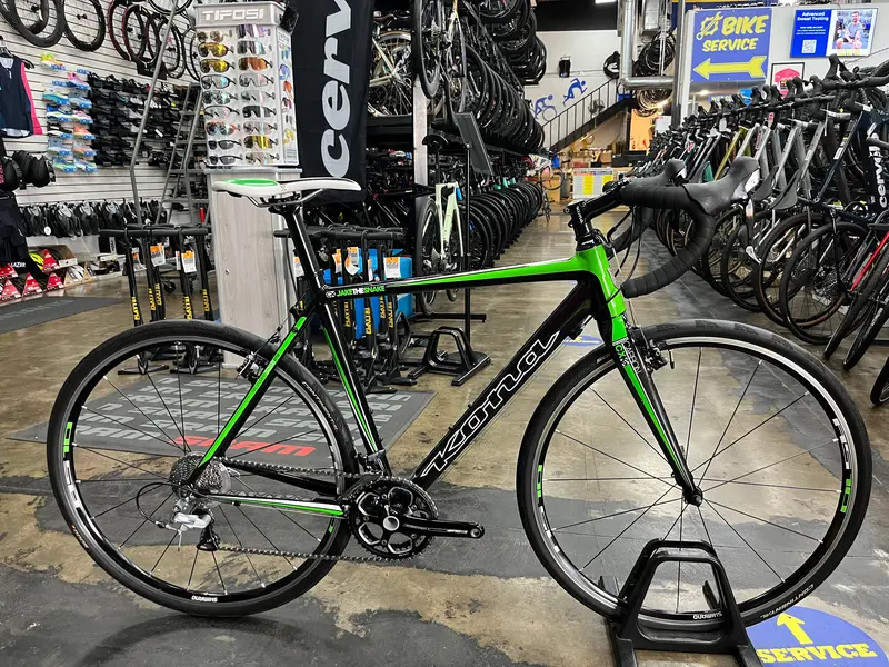 Kona Jake The Snake Shimano Ultegra 10 Speed - Black/Green 2012 Used 1