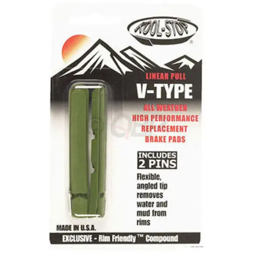 Kool Stop V2-Xt Linear Pull Inserts Shimano Ceramic Pair 1
