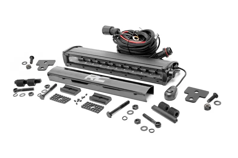 Led Light | Bumper Mount | 12" Black Single Row | Can-Am Defender Hd 8/Hd 9/Hd 10 1