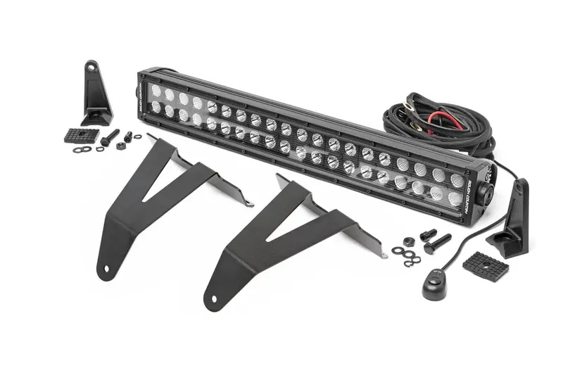 Led Light Kit | Bumper Mount | 20" Black Dual Row | Ram 1500 2Wd/4Wd (19-24) 1