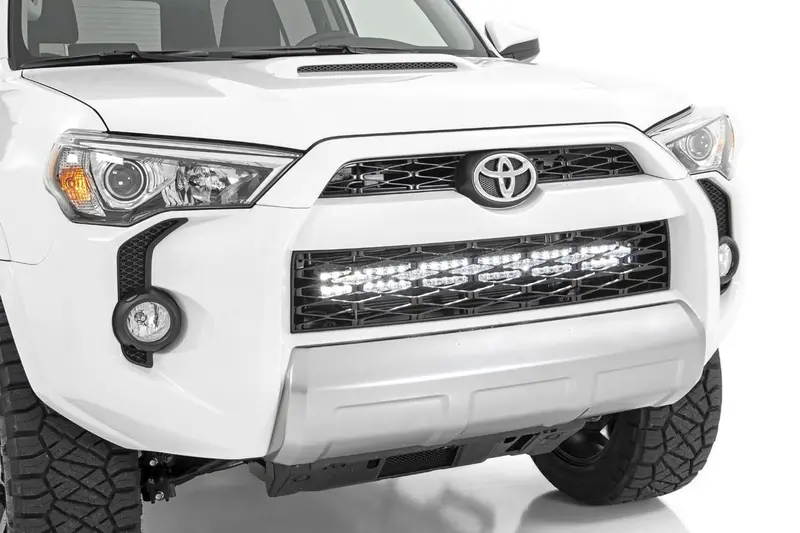 Led Light Kit | Bumper Mount | 30" Black Dual Row | Toyota 4Runner (14-20) 1
