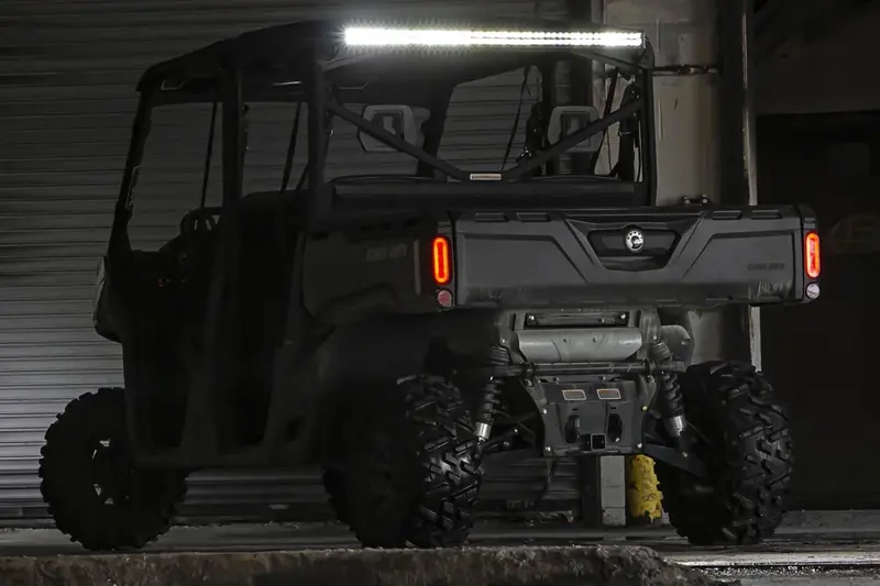 Led Light Kit | Cab Mount | 50" Black Dual Row | Can-Am Defender Max Hd10 1
