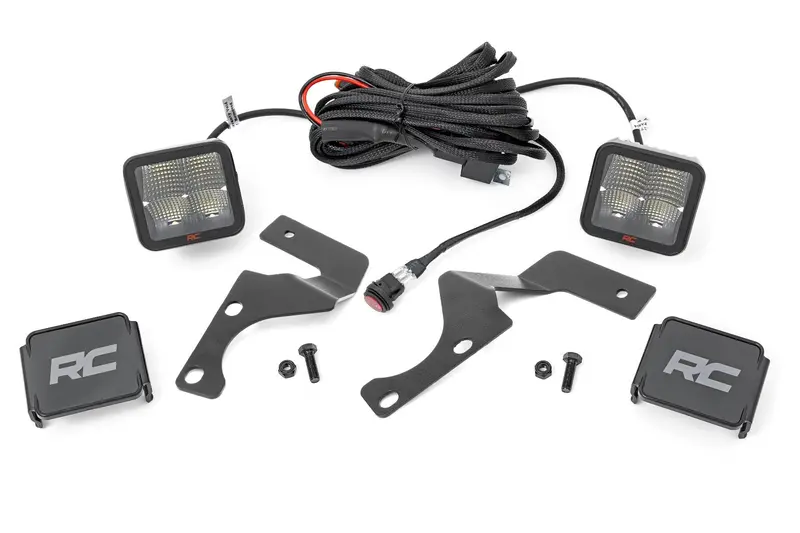 Led Light Kit | Ditch Mount | 2" Spectrum Spot Pair | Toyota 4Runner (10-24) 1