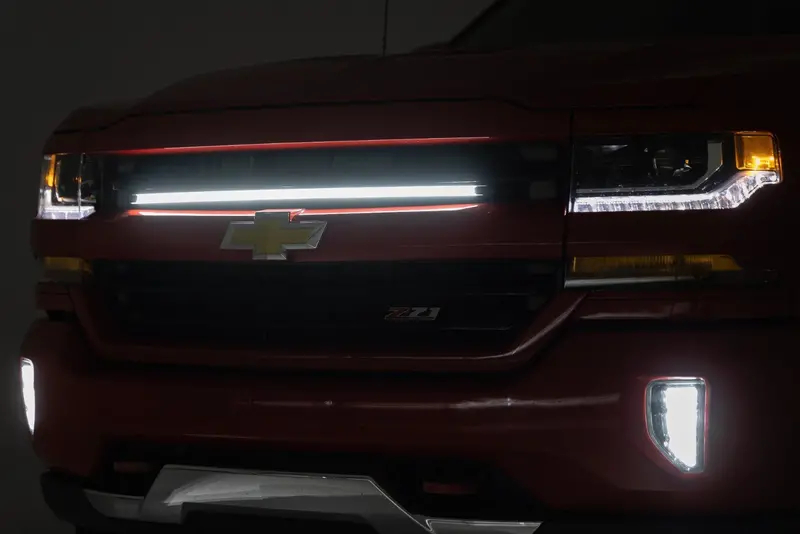 Led Light Kit | Grille Mount | 30 Inch Drl | Chevy Silverado 1500 (16-18) 1